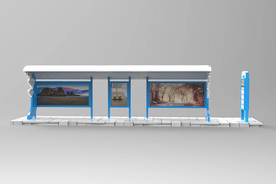 现代候车亭RX-XDHCT24