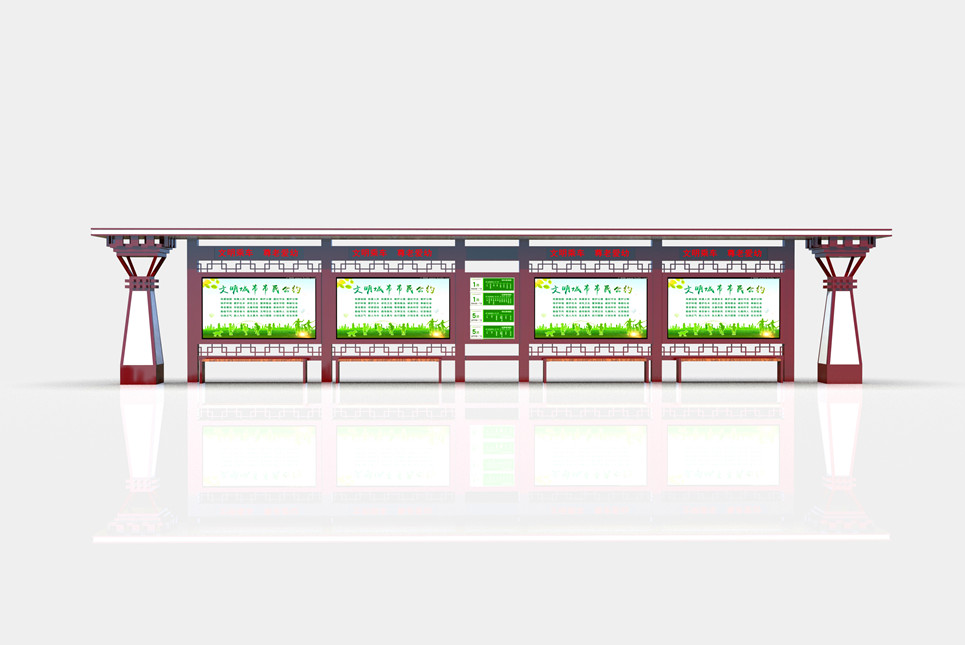 仿古候车亭RX-FGHCT13